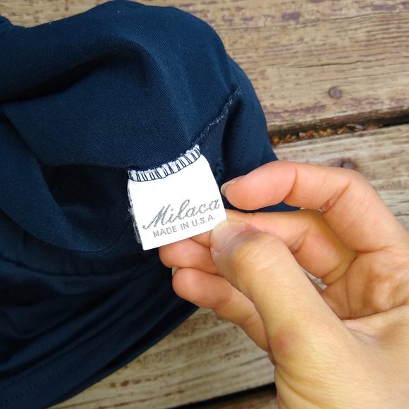 Navy Blue Tennis Skirt - Picture 6 of 7